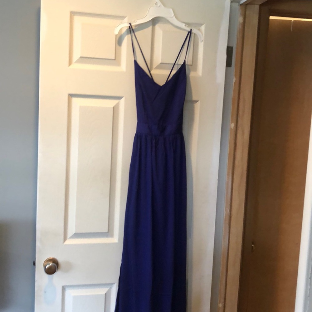 NWT purple maxi dress